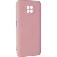 Techora Sale Mey Ithalat®   Redmi Note 9 5g Kılıf Nano Içi Kadife Silikon - Pembe