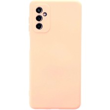 Techora Sale Mey Ithalat®  Samsung Galaxy M52 5g Kılıf Nano Içi Kadife Silikon - Pudra
