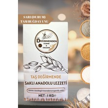 Taş Değirmenden Organik Atalık Sarı (Durum) Tam Buğday Unu - 1 Kilo