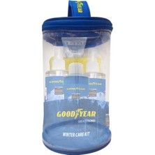 Goodyear Kışlık Bakım Seti (Buz Çözücü, Buğu Önleyici, Cam Suyu, Eldivenli Buz Kazıyıcı)
