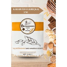 Taş Değirmenden Organik Karabuğday (Greçka) Unu (Gluten İçermez) - 5 Kilo