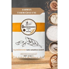 Taş Değirmenden Organik Atalık Şahman Tam Buğday Unu - 5 Kilo