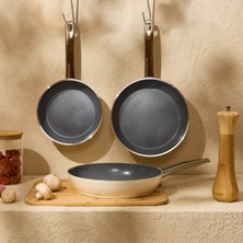 Evidea Kitchen Toscana Chef 3 Parça Seramik Tava Seti