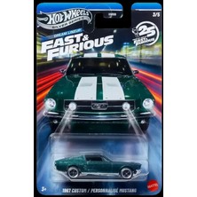 Hot Wheels Silver Series Dream Lineup Fast Furious - 67 Custom Mustang