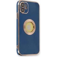Techora Sale Mey Ithalat®  iPhone 12 Kılıf Store Silikon - Mavi