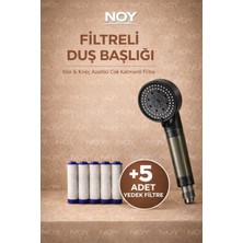 Empressco Noy Filtreli Duş Başlığı 5 Yedek Filtre | Su Arıtmalı, Klor ve Kireç Önleyici, Yüksek Basınçlı - Fiyatı, Yorumları