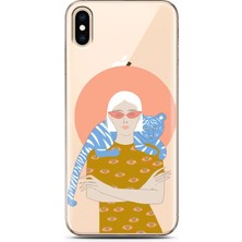 Spoyi Iphone Xs Max Nude And Leon Tasarımlı Süper Şeffaf Telefon Kılıfı