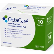 Octacare Emici Yara Pedi 7,5cm X10CM 10'lu Paket