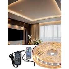 Hero Led 5 Metre 4040 Şerit LED Tak Çalıştır Hazır Set -  Aç Kapat Kumandalı Dimmerlı Şerit LED Set Tezgah Aydınlatma