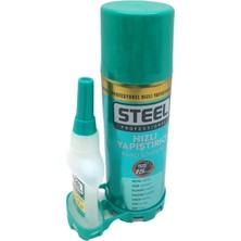 Savarga Steel 200ML+20GR Orta Hızlı Yapıştırıcı (4801)