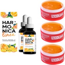 Crazy Shopping Harmonica Linea 30ML Damla 2 Ad + Lipo Gel 150ML Jel 3 Adet