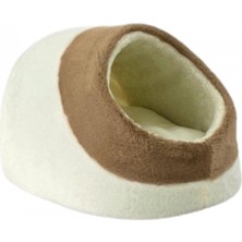 Pet Comfort Nest  Kedi Yatağı Ecru/Kahverengi 40x40cm