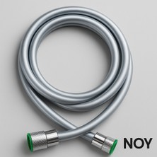 Empressco Noy Duş Başlığı Uyumlu Gri Pvc Duş Hortumu 1,5 Metre Universal Esnek Dayanıklı Krom Bağlantılı Hortum - Fiyatı, Yorumları