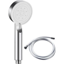 Empressco Berev 5 Fonksiyonlu Krom Yüksek Basınçlı Ayarlanabilir Duş Başlığı Pvc Banyo Duş Hortumu Dayanıklı Duş Set - Fiyatı, Yorumları
