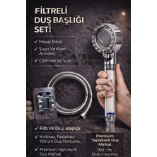 Empressco Ymv Filtreli Duş Başlığı – Masaj Etkili | Klor & Kireç Önleyici | Pvc Hortum Yapışkanlı Duvar Askısı - Fiyatı, Yorumları