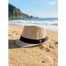 Giyu Shop Unisex Yazlık Hasır Jackson Fötr Şapka