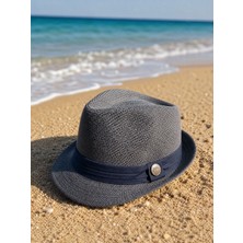 Giyu Shop Unisex Yazlık Hasır Jackson Fötr Şapka