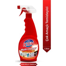 Max Icon Multi Cleaner 750 ml – Çok Amaçlı Genel Temizlik Spreyi, Etkili Güçlü Temizleme Formülü