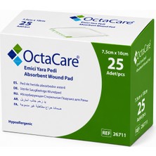 Octacare Emici Yara Pedi 7,5CMX10CM 25'li Paket