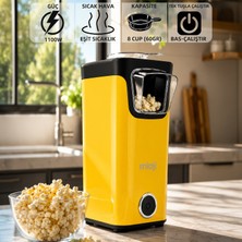 Mioji Mio Popx1 Yağsız Kompakt Mısır Patlatma Makinesi - Sarı