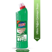 Max Icon Ultra Yoğun Çamaşır Suyu 750 ml – Ekstra Hijyen, Güçlü Beyazlatma ve Derin Temizlik Etkisi