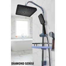 Empressco Tesitay Robot Duş Seti Lüks Banyo Duş Takımları El ve Tepe Duş Başlığı Spiral Hortum Çeşitleri - Fiyatı, Yorumları
