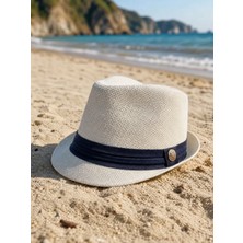 Giyu Shop Unisex Yazlık Hasır Jackson Fötr Şapka