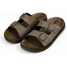 Meril Shoes Kadın Çift Tokalı Günlük Comfort Terlik