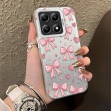Ucuc Xiaomi Mi 14T Uyumlu Sert Akrilik Arka Silikon Kenar Lens Koruma Kılıf