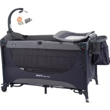 Kraft Tiger Plus Anne Yanı Oyun Parkı 70X120 cm Gri