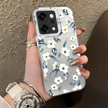 Ucuc Oppo RENO14 Pro Uyumlu Sert Akrilik Arka Silikon Kenar Lens Koruma Kılıf