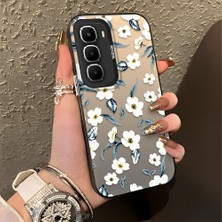 Ucuc Infinix Hot 60 Pro Plus Uyumlu Sert Akrilik Arka Silikon Kenar Lens Koruma Kılıf