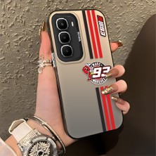 Ucuc Infinix Hot 60 Pro Plus Uyumlu Sert Akrilik Arka Silikon Kenar Lens Koruma Kılıf