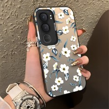 Ucuc Vivo Y31/Y21D Uyumlu Sert Akrilik Arka Silikon Kenar Lens Koruma Kılıf