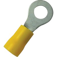 Tügen 4.0 - 6.0 Mm² 4,3 Metrik Izoleli Yuvarlak Kablo Ucu 100 Adet