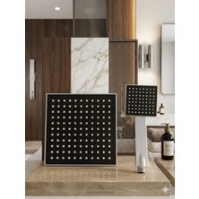 Empressco Bumak Premium Kare Yağmurlama Özellikli Slim Su Tasarruflu Lükskare Tepe Banyo Duş Başlığı - Fiyatı, Yorumları