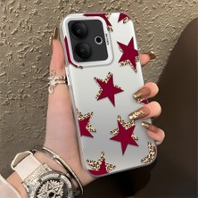 Ucuc Vivo V60 Lite 4g/5g Uyumlu Sert Akrilik Arka Silikon Kenar Lens Koruma Kılıf