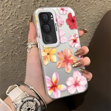 Ucuc Vivo Y31/Y21D Uyumlu Sert Akrilik Arka Silikon Kenar Lens Koruma Kılıf