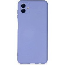 Techora Sale Mey Ithalat®  Samsung Galaxy A04E Kılıf Nano Içi Kadife Silikon - Lila