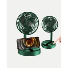 Aycer Katlanabilir Şarjlı Mini Fan 3 Kademeli Hız Ayarlı Taşınabilir - Lisinya
