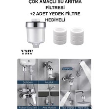 Empressco Ymv Filtreli Duş Musluk Başlığı + 2 Adet Yedek Filtre – Klor & Kireç Ön Su Arıtma | Cilt ve Saç Koruyucu - Fiyatı, Yorumları