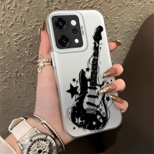 Ucuc Oppo RENO14 Pro Uyumlu Sert Akrilik Arka Silikon Kenar Lens Koruma Kılıf