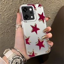 Ucuc Oppo RENO14 Pro Uyumlu Sert Akrilik Arka Silikon Kenar Lens Koruma Kılıf