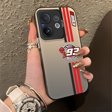 Ucuc Vivo V60 Uyumlu Sert Akrilik Arka Silikon Kenar Lens Koruma Kılıf