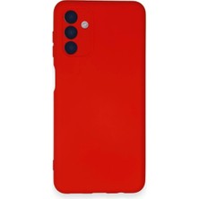 Techora Sale Mey Ithalat®  Samsung Galaxy A14 4g Kılıf Nano Içi Kadife Silikon - Kırmızı