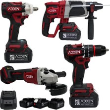 Profesyonel 4\'li Bordo Adden Set 600N Sokum Sıkma