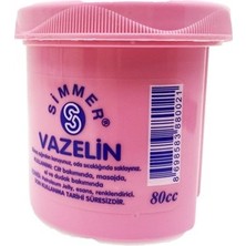 Hepsiderman Simmer Gül Aromalı Vazelin 80 cc Yoğun Nemlendirme Özelliği ile El ve Ayak Bakımı