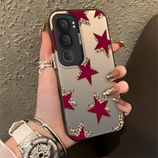 Ucuc Vivo Y31/Y21D Uyumlu Sert Akrilik Arka Silikon Kenar Lens Koruma Kılıf