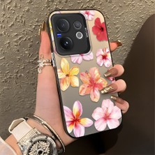 Ucuc Vivo V60 Uyumlu Sert Akrilik Arka Silikon Kenar Lens Koruma Kılıf