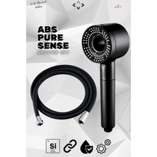 Empressco Suvia 5 Fonksiyonlu Masajlı Duş Başlığı + Silikon Duş Hortumu Extra Güçlü Basınçlı Duş Seti - Fiyatı, Yorumları
